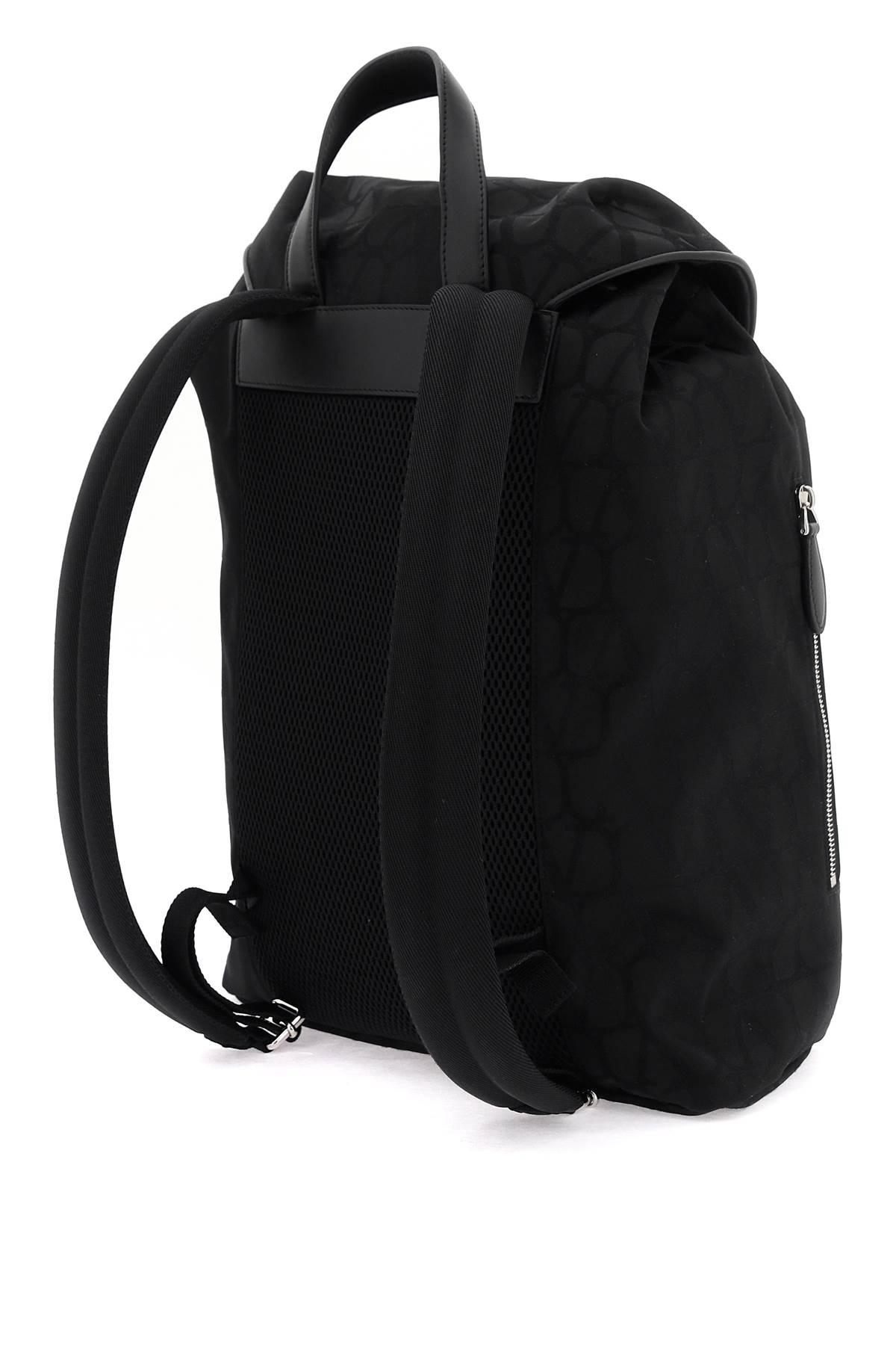 Valentino black online backpack